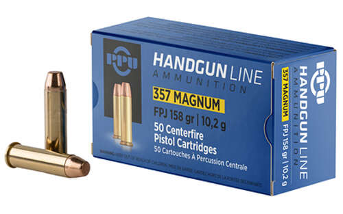 Ammunition Prvi Partizan Handgun Defense 357Magnum|38Special PPU .357 MAGNUM 158GR JHP 50/500 • Model: Handgun Defense